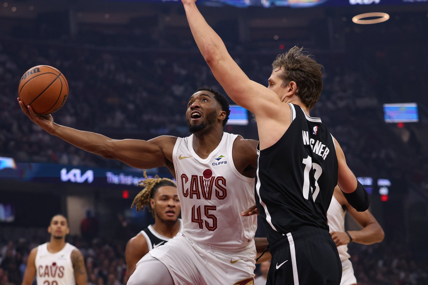 Cavaliers survive a late Nets rally to win home opener 125-121 | iNFOnews.ca Cavaliers survive a late Nets rally to win home opener 125-121 | iNFOnews.ca