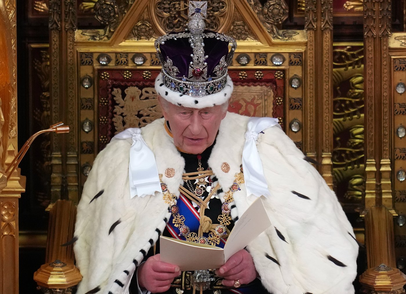 Photos Show King Charles III during the opening of Britain's Parliament | iNFOnews.ca