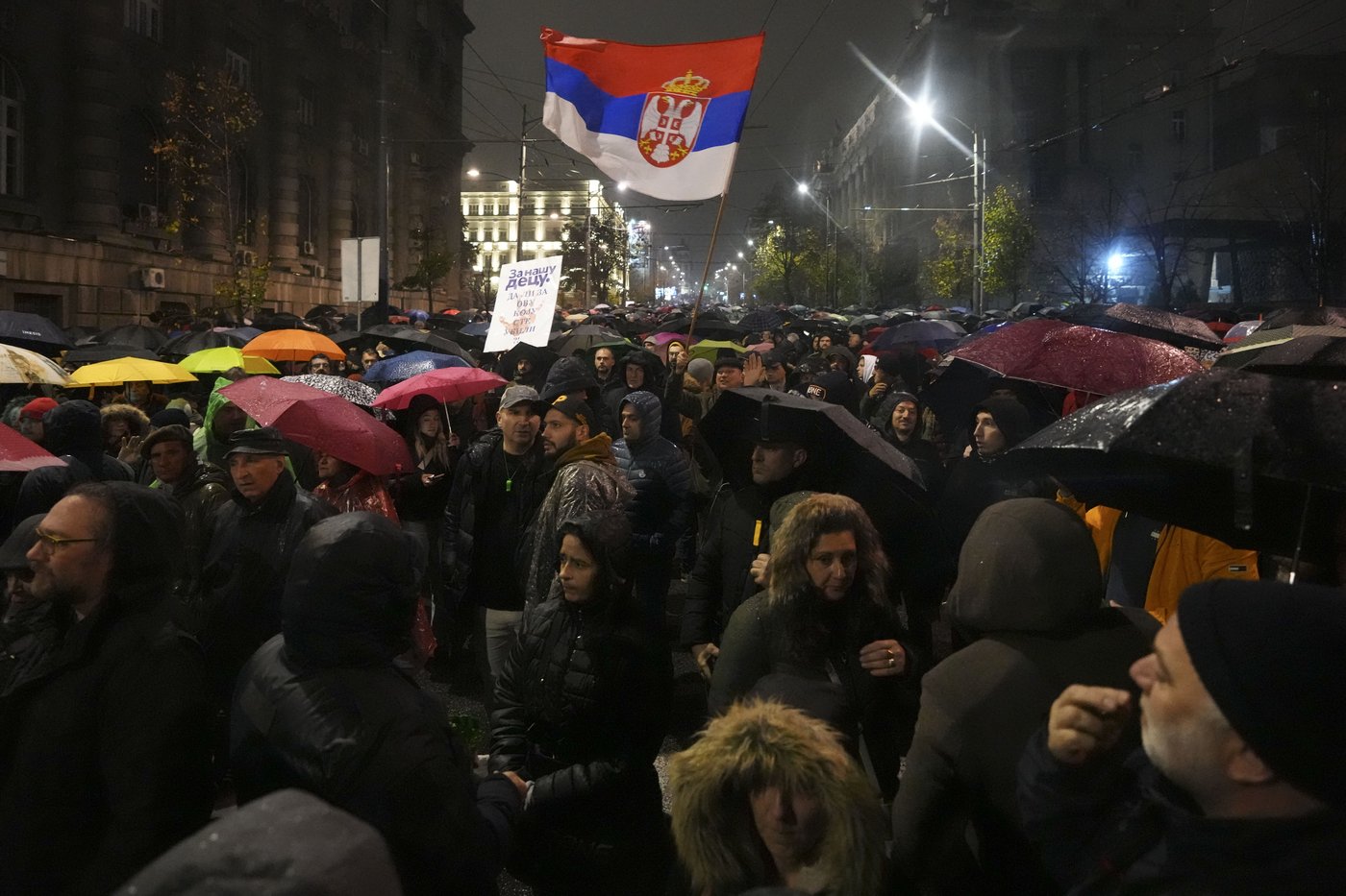 Anti-government protesters blame rampant corruption for roof crash that killed 14 people in Serbia | iNFOnews.ca Anti-government protesters blame rampant corruption for roof crash that killed 14 people in Serbia | iNFOnews.ca