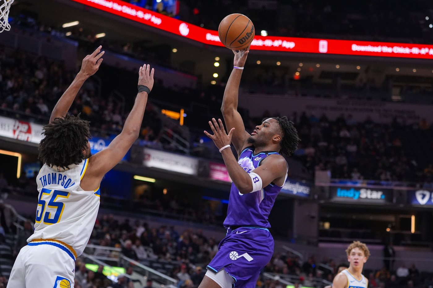 Isaiah Collier has career-high 22 assists as Jazz beat Pacers 131-122 with 7 players | iNFOnews.ca
