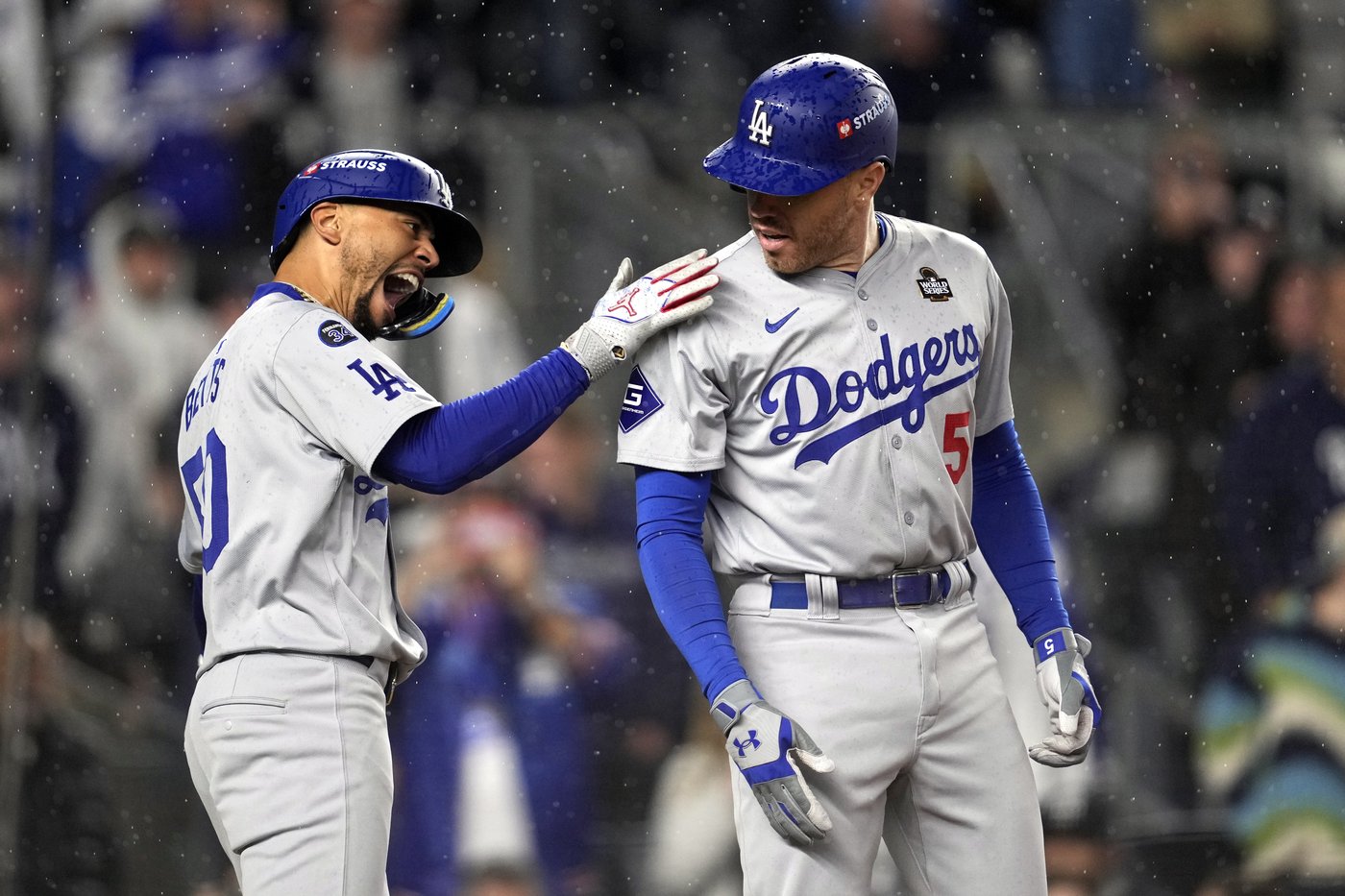 Freddie Freeman homers again for Dodgers early in Game 4 to set a pair of World Series records | iNFOnews.ca