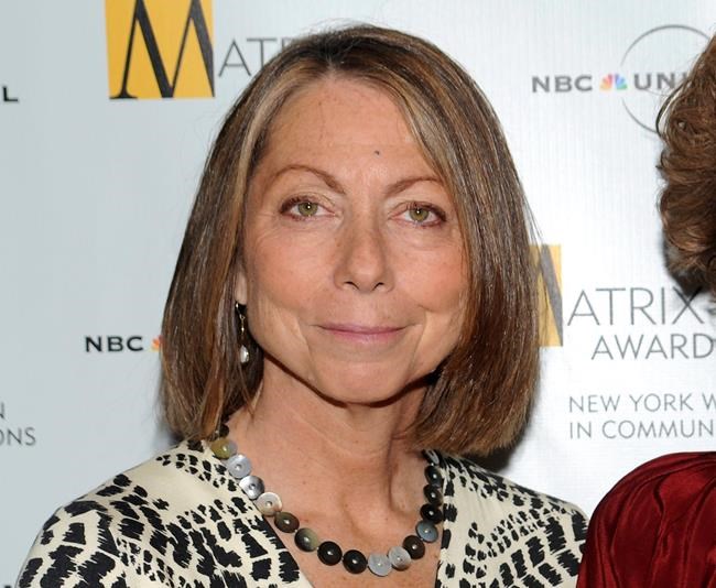 Former NY Times editor says Fox took her book out of context | iNFOnews.ca CP787952802
