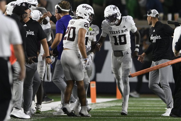 No. 16 Texas A&M beats No. 8 Notre Dame 41-40 on late TD strike | iNFOnews.ca