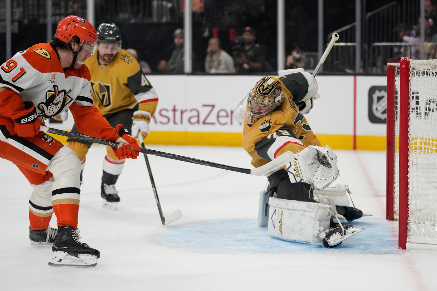 Barbashev scores late on disputed goal as the Golden Knights beat the Ducks 3-1 in Game 1 | iNFOnews.ca Barbashev scores late on disputed goal as the Golden Knights beat the Ducks 3-1 in Game 1 | iNFOnews.ca