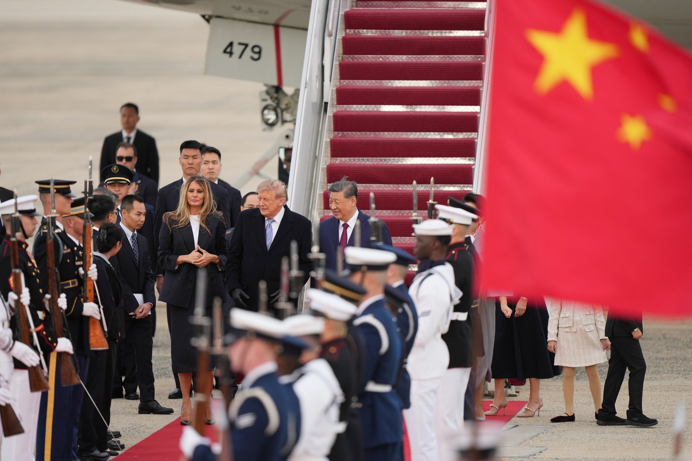 Trump welcomes China's Xi to Washington with planeside ceremony and extension of trade truce | iNFOnews.ca Trump welcomes China's Xi to Washington with planeside ceremony and extension of trade truce | iNFOnews.ca
