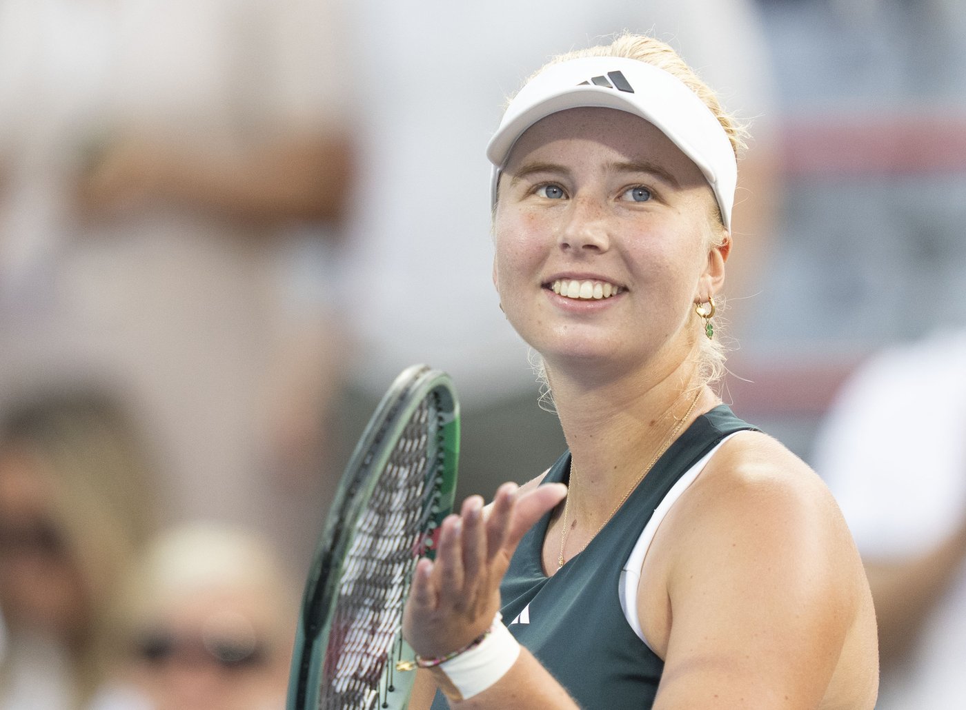 Clara Tauson advances to NBO semifinals, dedicates win to late grandfather | iNFOnews.ca Clara Tauson advances to NBO semifinals, dedicates win to late grandfather | iNFOnews.ca