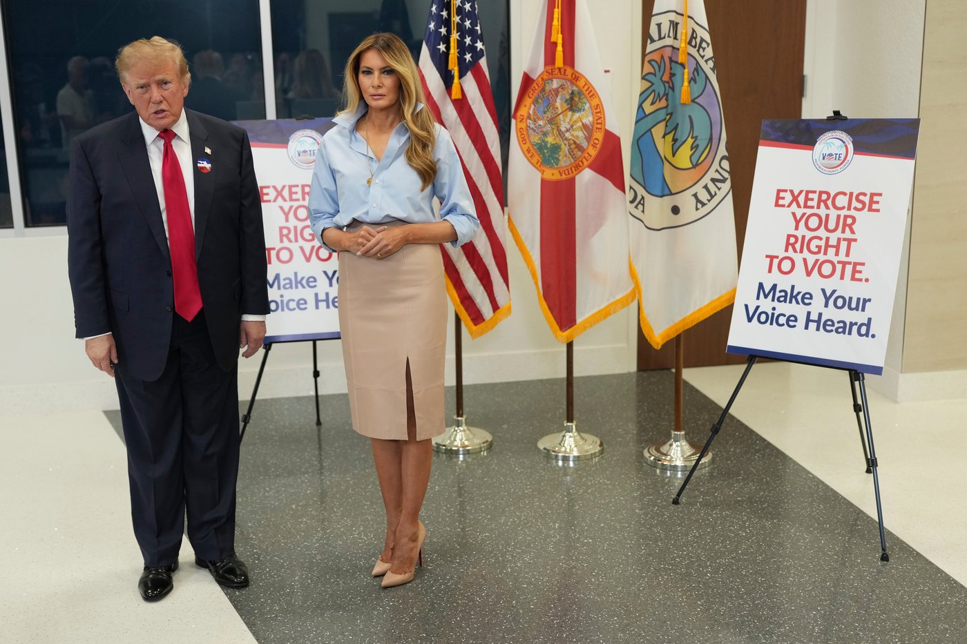 Trump casts his midterm ballot early in Florida | iNFOnews.ca Trump casts his midterm ballot early in Florida | iNFOnews.ca