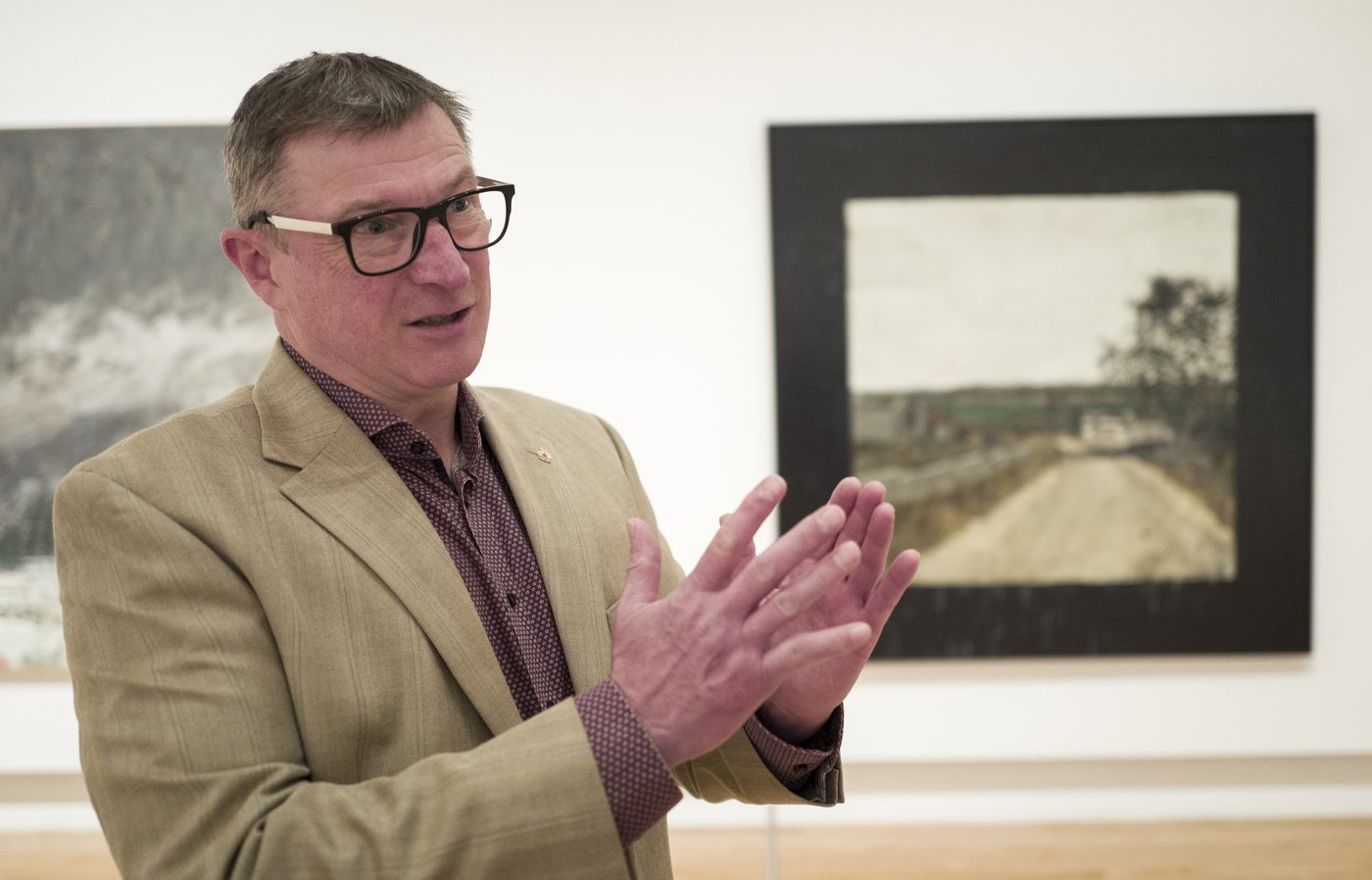 'No happy paintings': Dozens of art works by Canadian war artist at Calgary exhibit | iNFOnews.ca