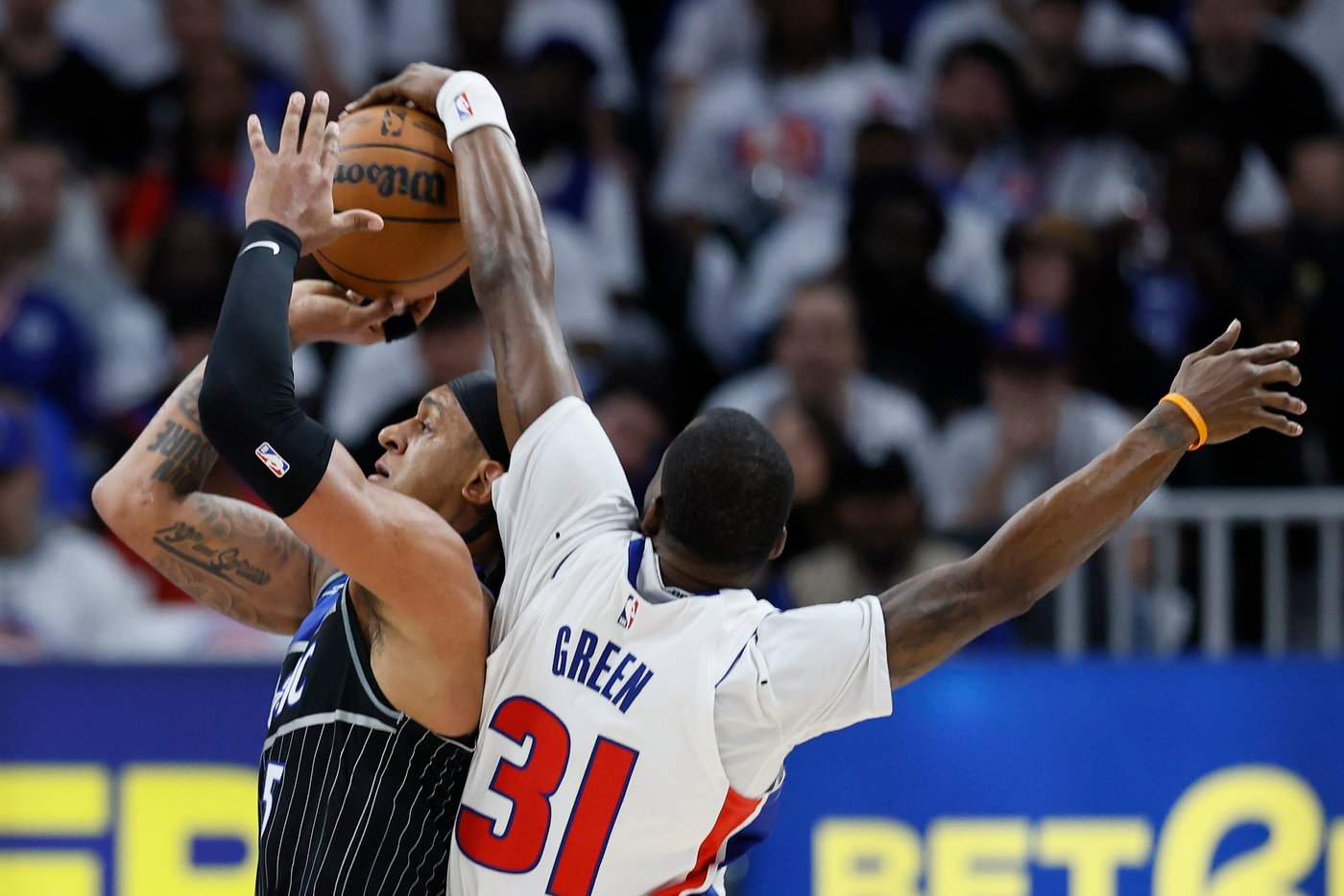 Pistons pound the Magic in paint and meet them at the rim to end their long home playoff win drought | iNFOnews.ca Pistons pound the Magic in paint and meet them at the rim to end their long home playoff win drought | iNFOnews.ca