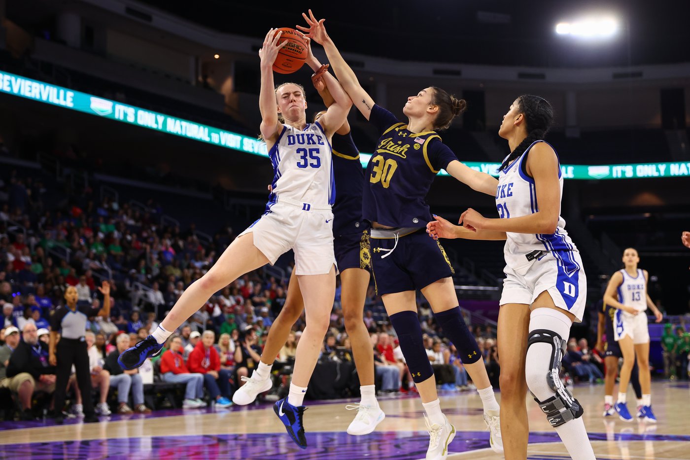 No. 13 Duke advances to ACC women's basketball title game after surviving late push by Notre Dame | iNFOnews.ca