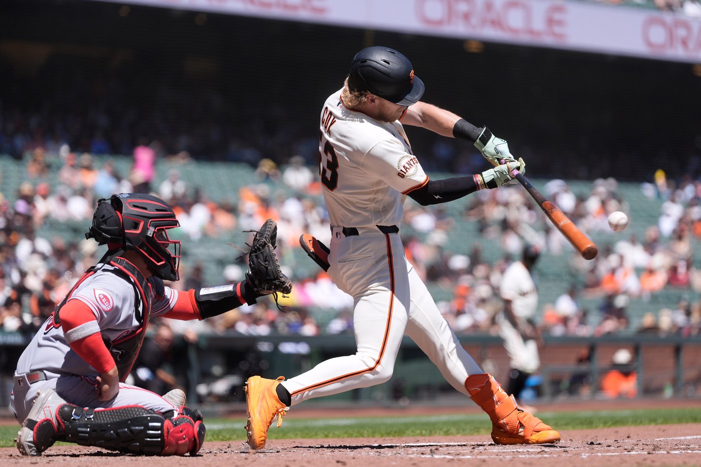 Eugenio Suarez's grand slam highlights 7-run 9th inning as the Reds rally past Giants 10-9 | iNFOnews.ca Eugenio Suarez's grand slam highlights 7-run 9th inning as the Reds rally past Giants 10-9 | iNFOnews.ca