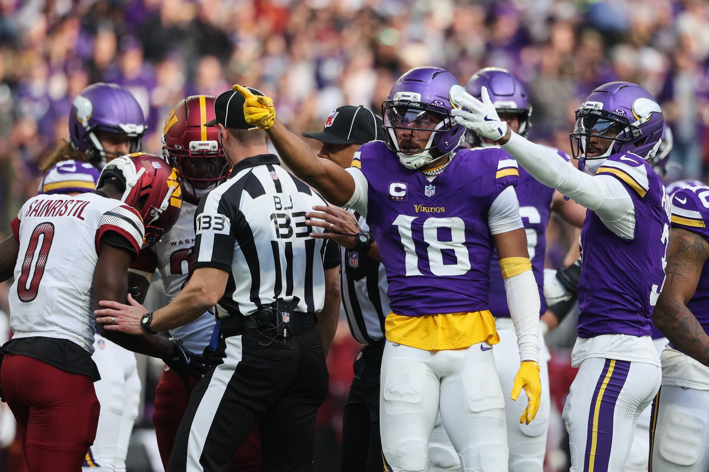 Vikings value Jefferson's impact in rocky season, despite his lagging production | iNFOnews.ca