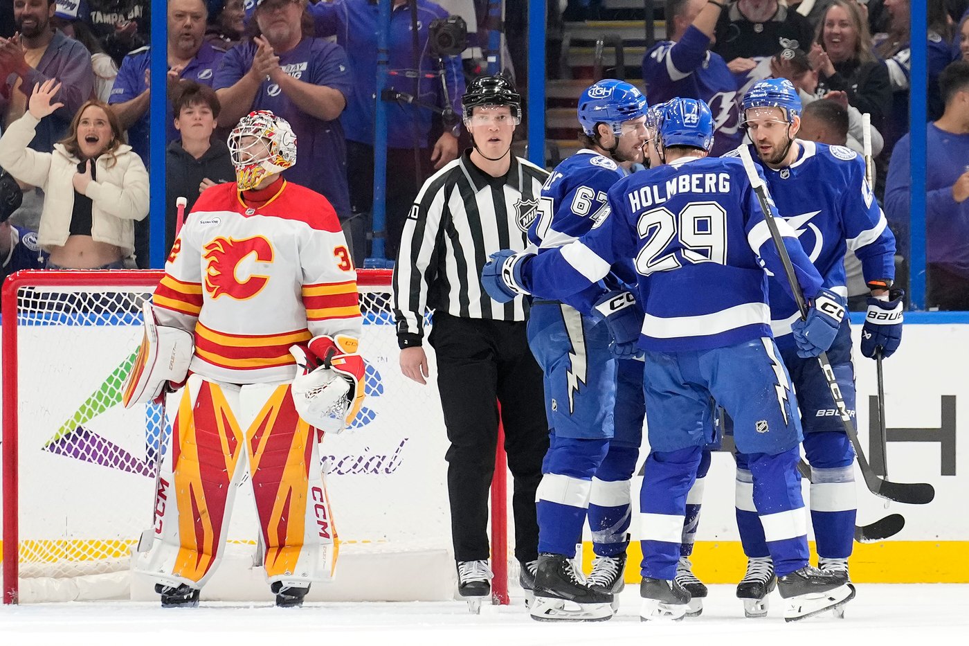 Andrei Vasilevskiy stops 32 shots, Lightning beat Flames 5-1 for 5th straight victory | iNFOnews.ca