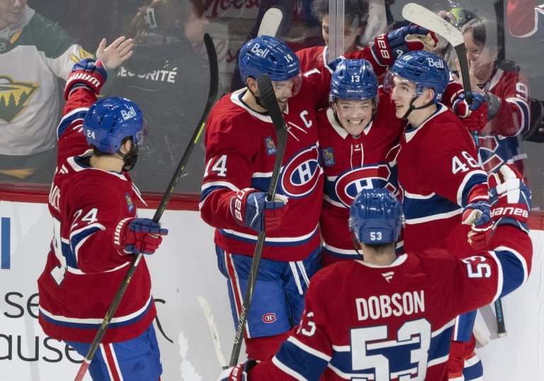 Caufield comes up clutch again for Canadiens in win over Wild: 'I like those moments' | iNFOnews.ca