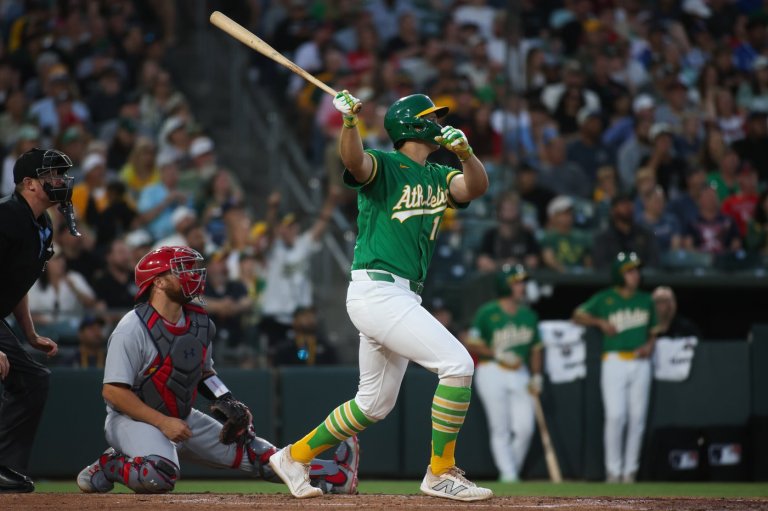 Nick Kurtz hits 3rd career grand slam to help the Athletics beat the Cardinals 6-2 | iNFOnews.ca