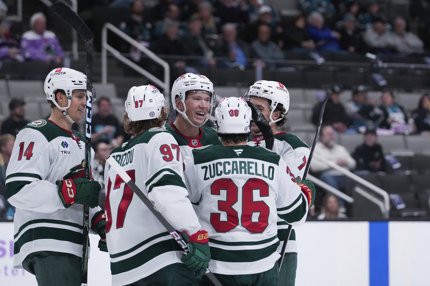 Boldy scores twice, Kaprizov has three assists in Wild's 5-2 win over Sharks | iNFOnews.ca Boldy scores twice, Kaprizov has three assists in Wild's 5-2 win over Sharks | iNFOnews.ca