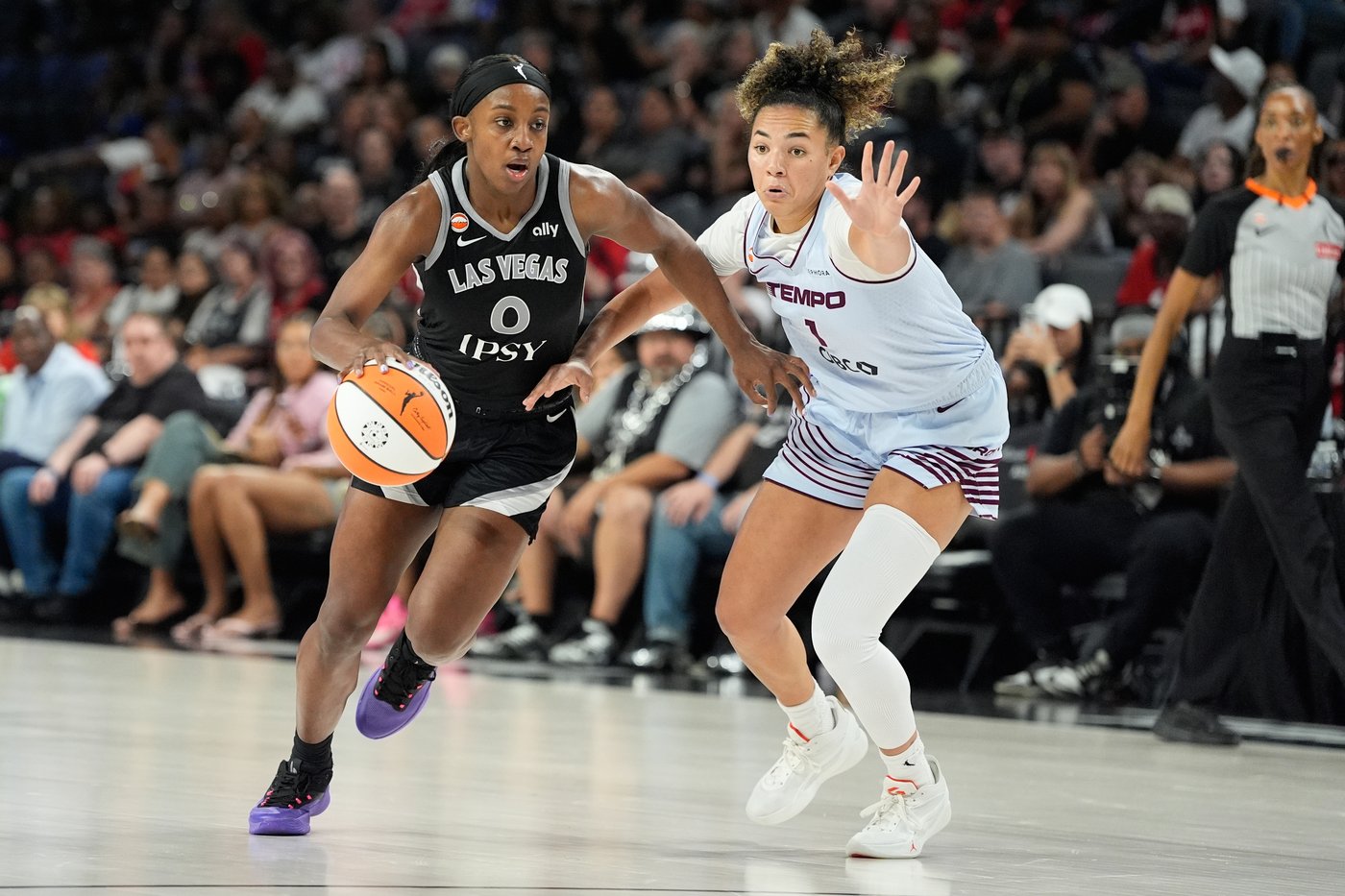 Wilson, Young double up to lift Aces past Tempo 93-73 in first game without Smith | iNFOnews.ca Wilson, Young double up to lift Aces past Tempo 93-73 in first game without Smith | iNFOnews.ca