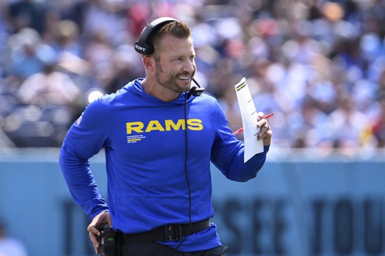 Sean McVay says he tore his plantar fascia during the Rams' victory over Titans | iNFOnews.ca