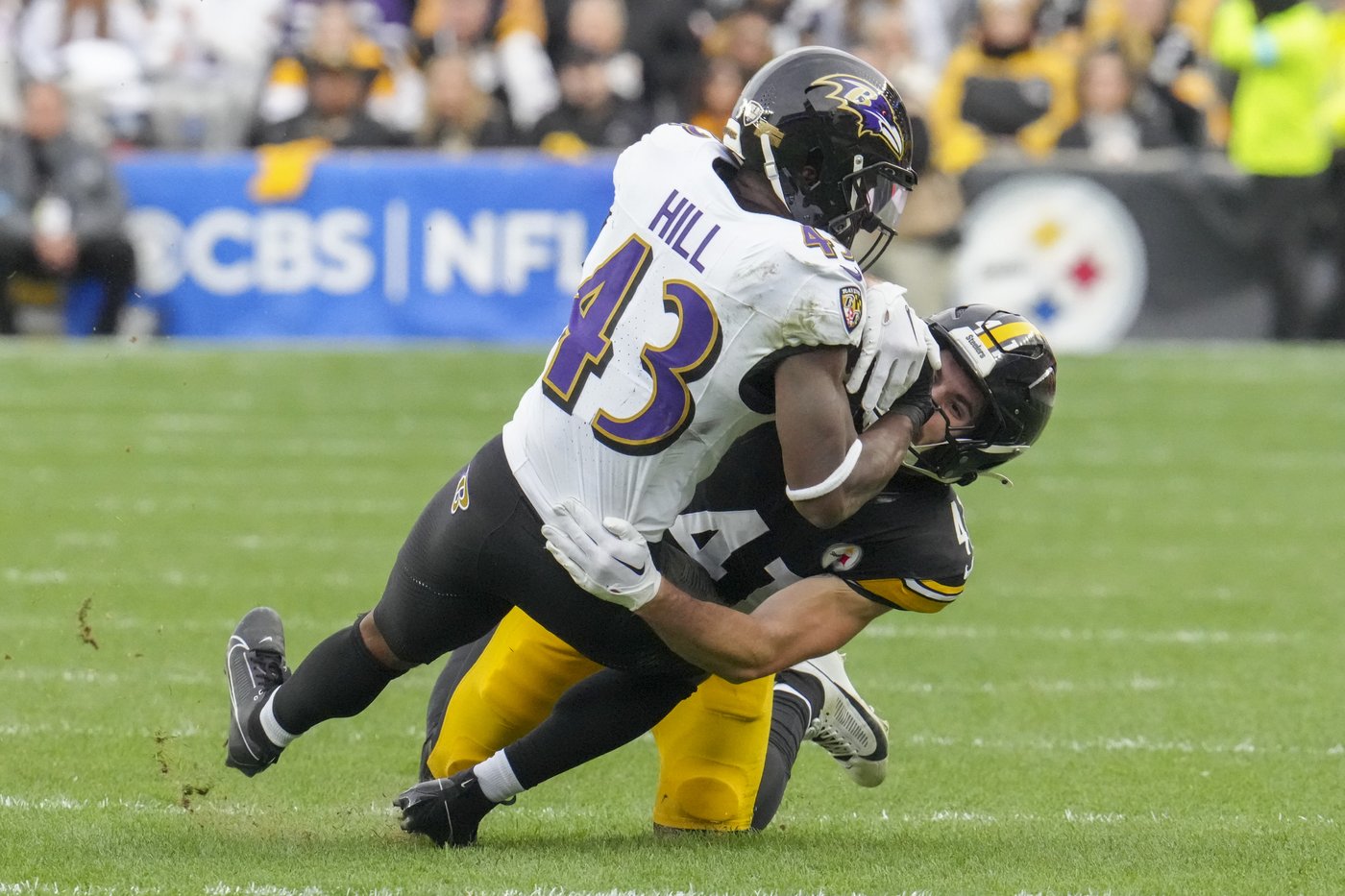 Acrobatic pick offered proof that Steelers rookie LB Payton Wilson's learning curve is speeding up | iNFOnews.ca