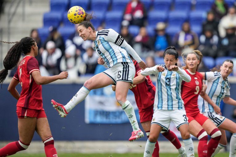 Sheridan stars as Canada downs Argentina in penalty shootout at SheBelieves Cup | iNFOnews.ca