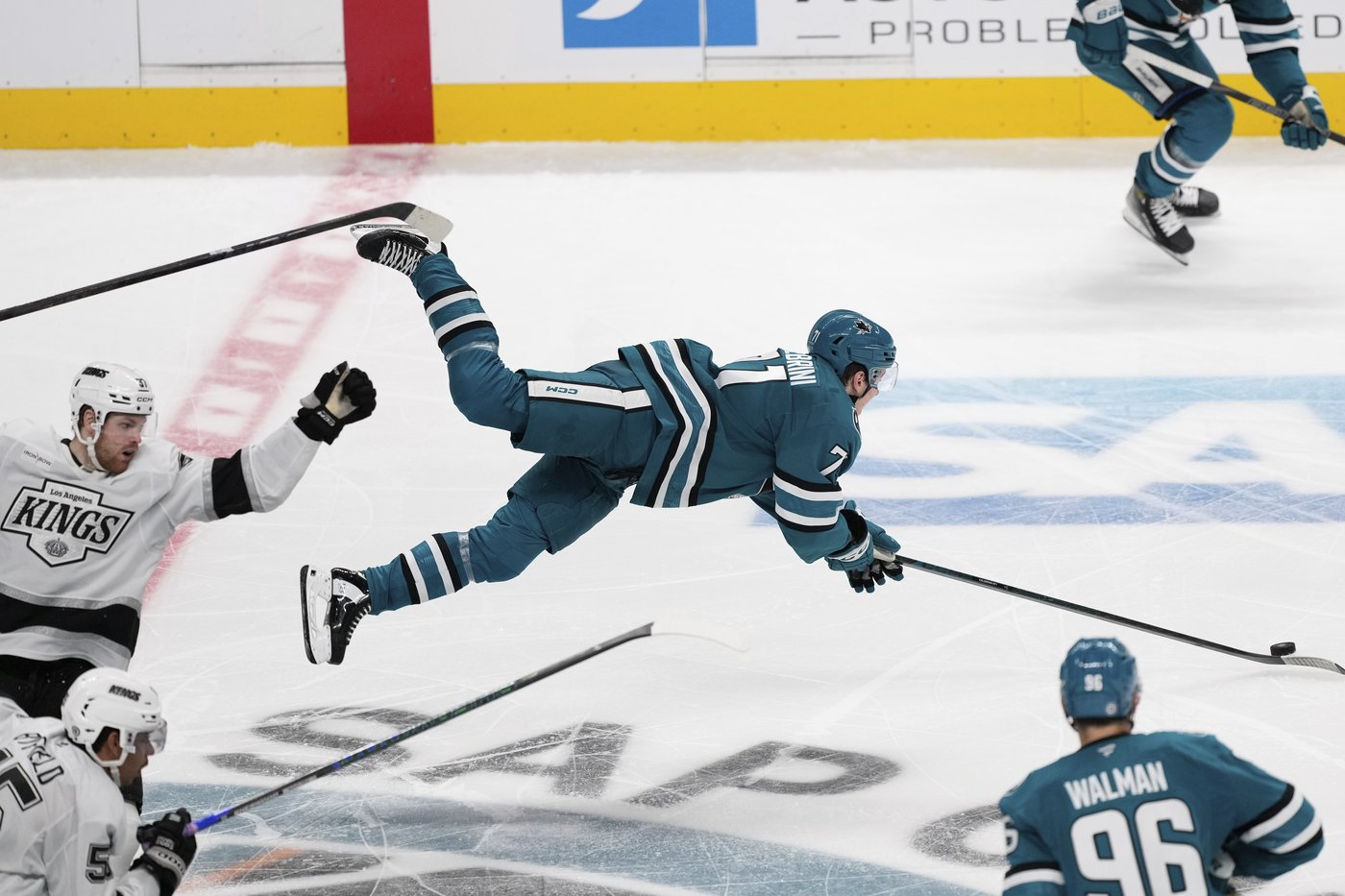 Celebrini scores 2 and adds an assist as Sharks shock Kings 7-2 | iNFOnews.ca Celebrini scores 2 and adds an assist as Sharks shock Kings 7-2 | iNFOnews.ca