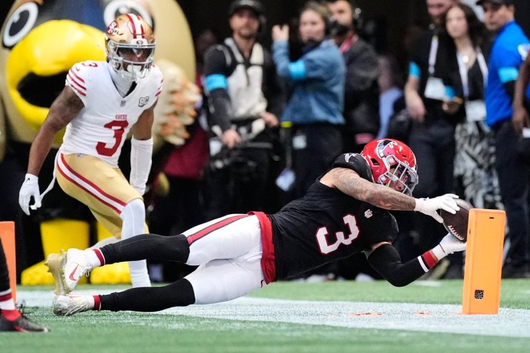 Michael Penix Jr. throws 3 TD passes, Falcons force 4 turnovers to give 49ers first loss, 29-20 | iNFOnews.ca