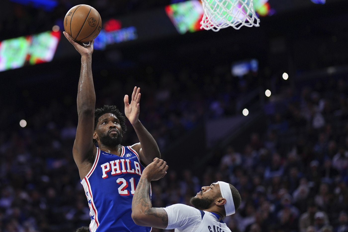 Joel Embiid has triple-double for 76ers in return after missing 15 games | iNFOnews.ca Joel Embiid has triple-double for 76ers in return after missing 15 games | iNFOnews.ca