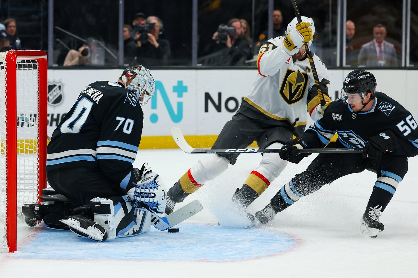 Mitch Marner scores twice to help Golden Knights eliminate Mammoth with Game 6 win | iNFOnews.ca Mitch Marner scores twice to help Golden Knights eliminate Mammoth with Game 6 win | iNFOnews.ca