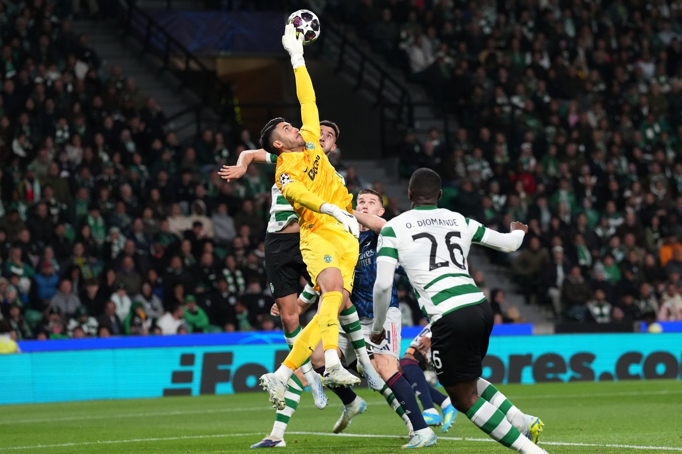 Arsenal beats Sporting Lisbon on Havertz's late goal in Champions League quarterfinals | iNFOnews.ca