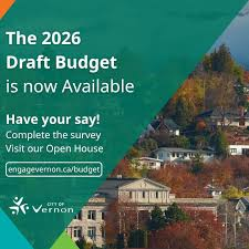 Have Your Say: Vernon Budget Open Houses