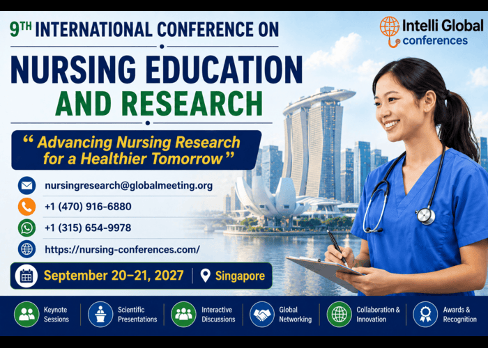 9TH INTERNATIONAL CONFERENCE ON NURSING EDUCATION AND RESEARCH | iNFOnews.ca 9TH INTERNATIONAL CONFERENCE ON NURSING EDUCATION AND RESEARCH