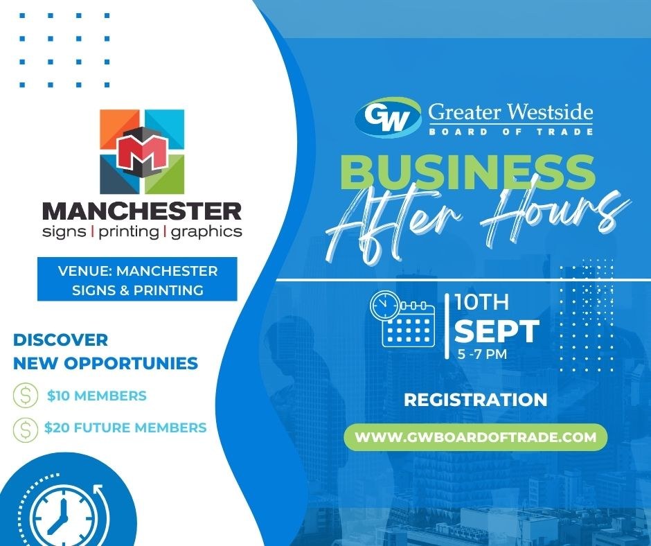 GW Greater Westside Board of Trade Business After Hours | iNFOnews.ca Greater Westside Board of Trade