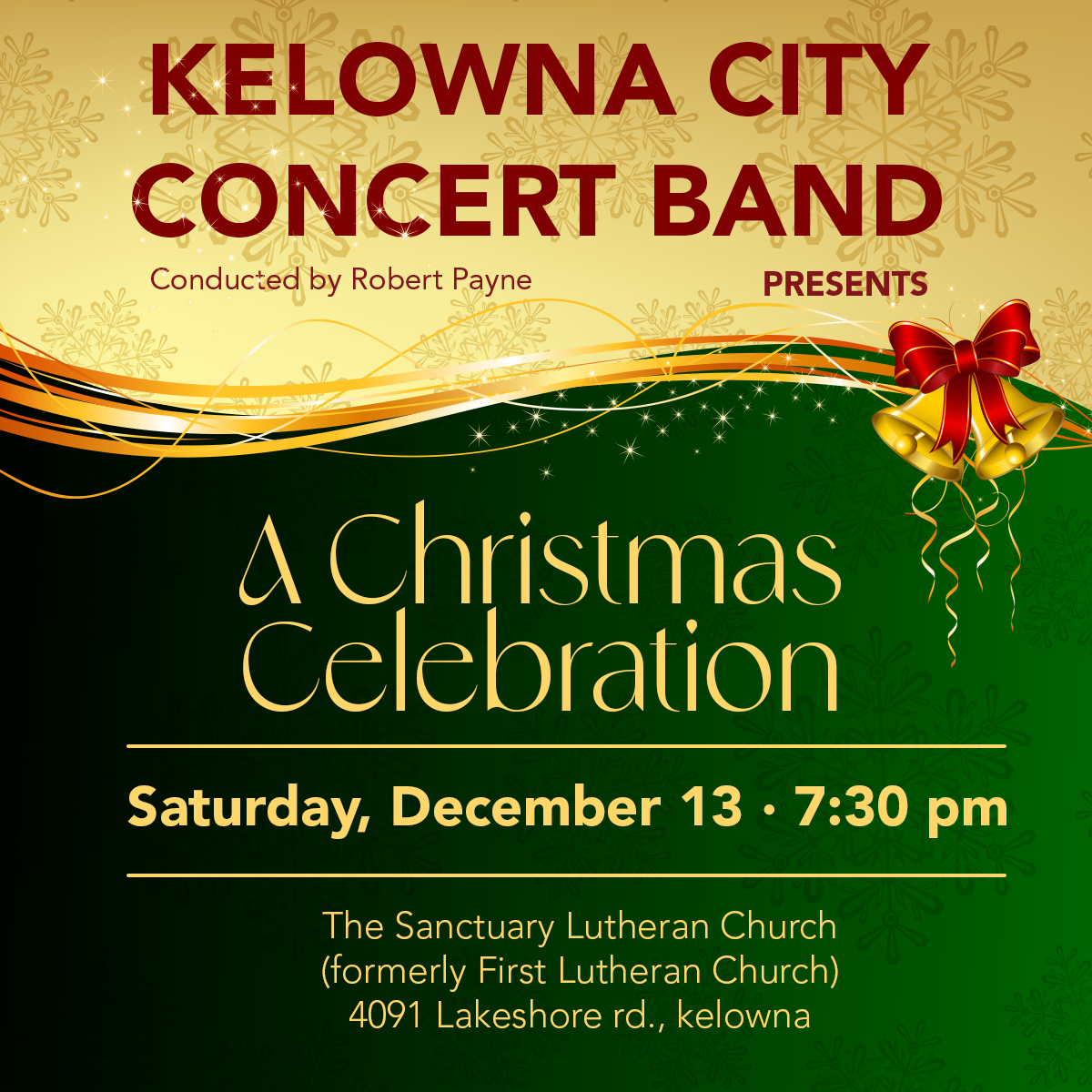 Kelowna City Concert Band Christmas Concert | iNFOnews.ca Kelowna City Concert Band Christmas Concert