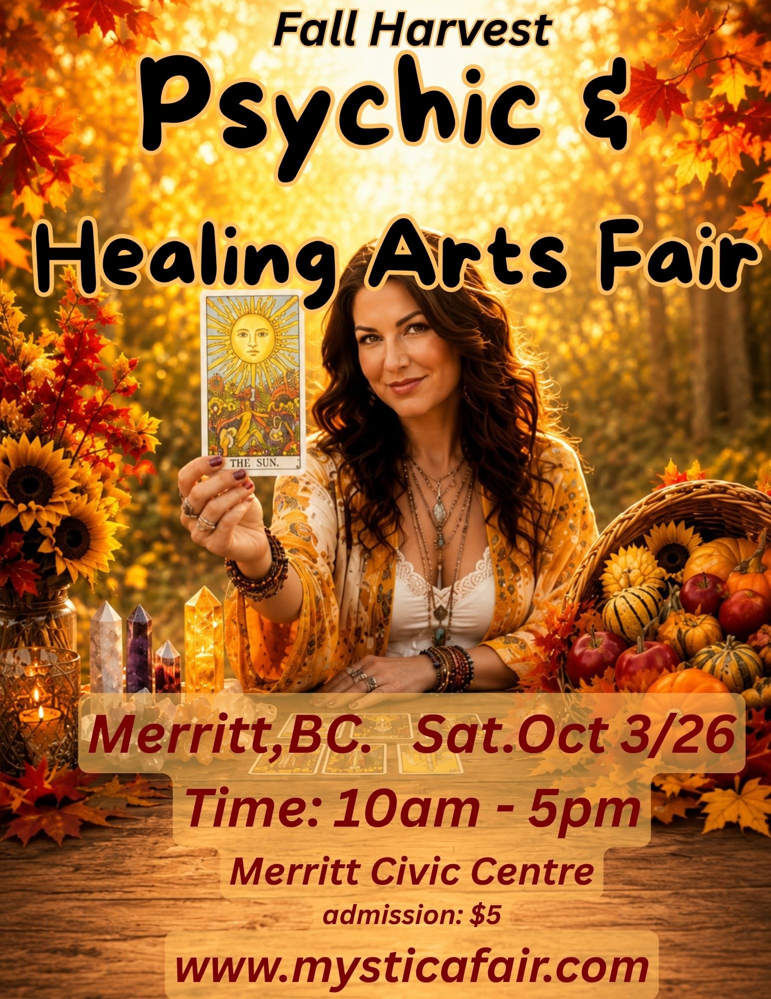 Fall Harvest Psychic and Healing Arts Fair - Merritt | iNFOnews.ca Fall Harvest Psychic and Healing Arts Fair – Merritt