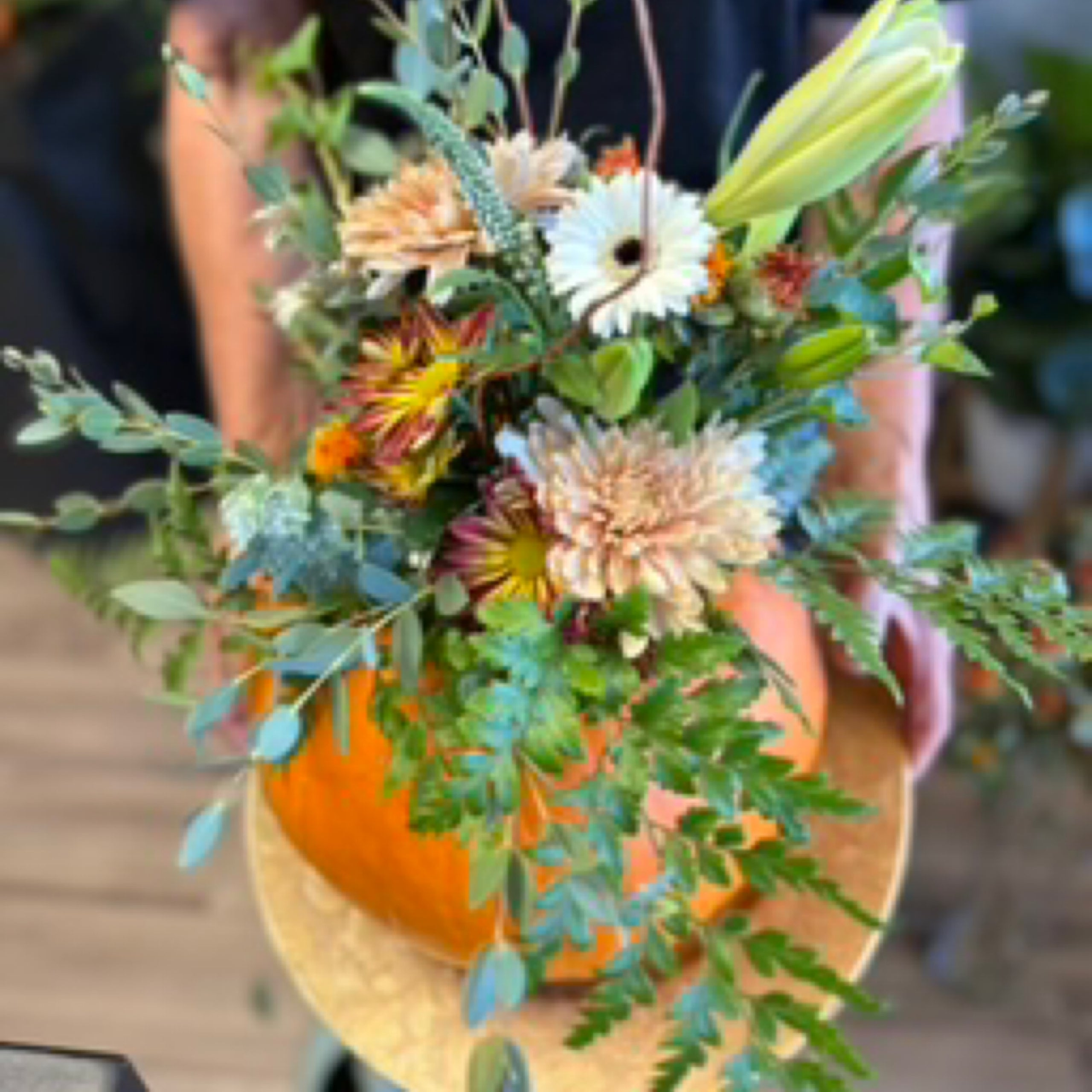Floral Pumpkin Centrepiece Workshop | iNFOnews.ca Sahara Garden Art Co.