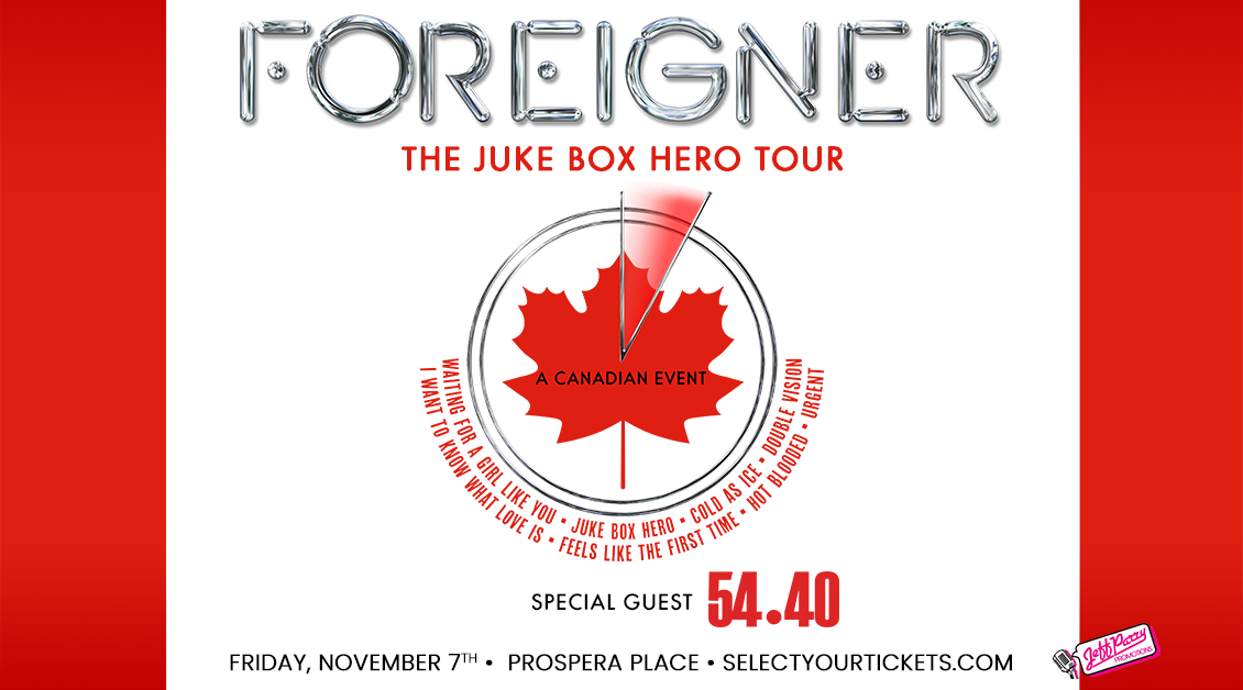 Foreigner The Juke Box Hero Tour