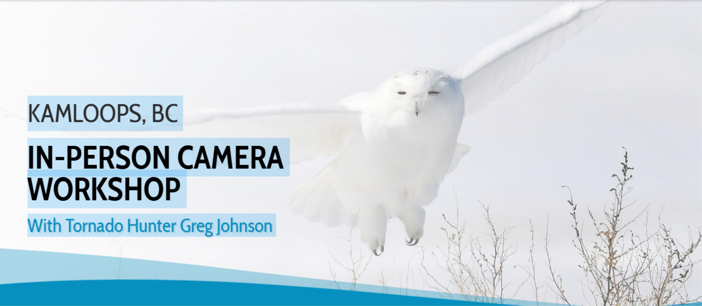 In-Person 2 Day Camera Workshop