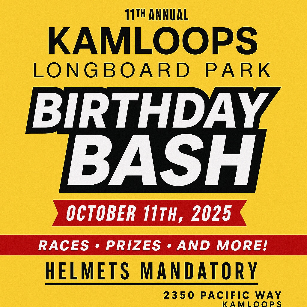 Kamloops Longboard Club's 11th Birthday Bash | iNFOnews.ca Kamloops Longboard Club