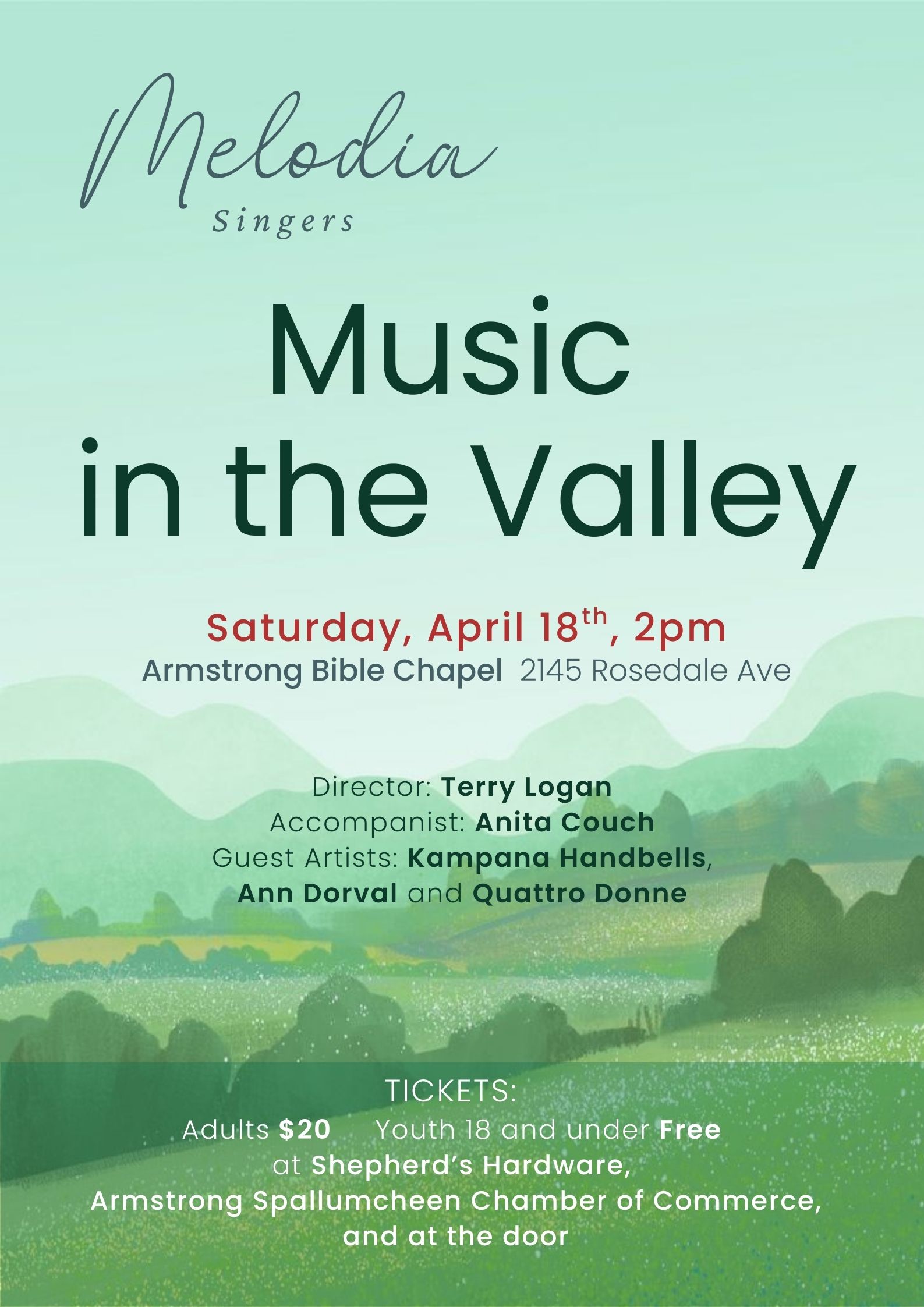 Melodia Spring Concert