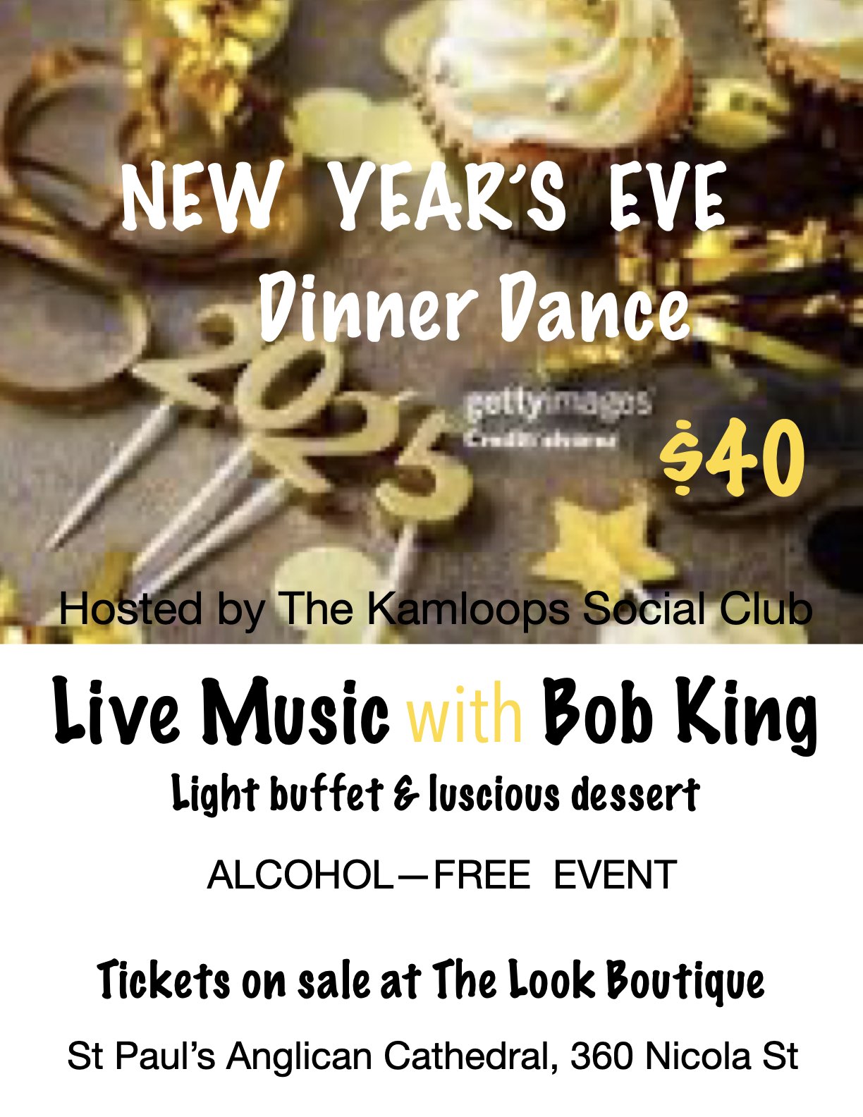 The Kamloops Social Club New Year’s Dinner and Dance