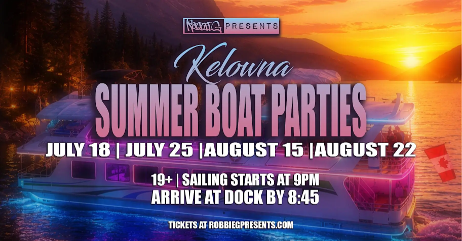 Kelowna’s Boat Party Hip-Hop Cruise