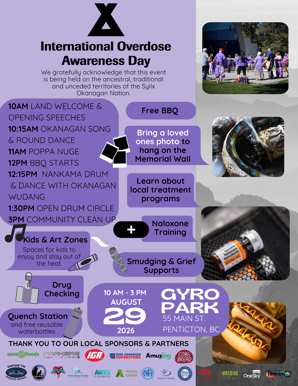 International Overdose Awareness Day 2026 | iNFOnews.ca International Overdose Awareness Day 2026