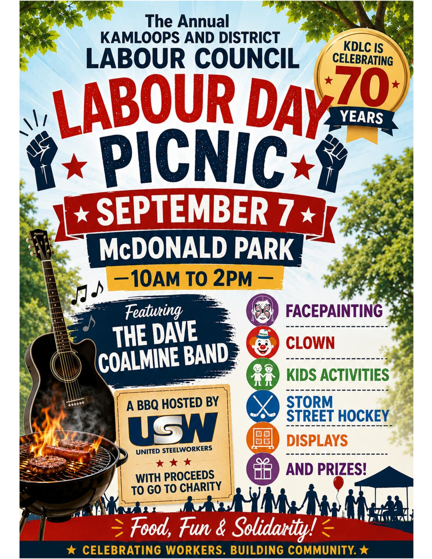 Kamloops Labour Day Picnic Returns as KDLC Celebrates 70 Years | iNFOnews.ca Kamloops and District Labour Council