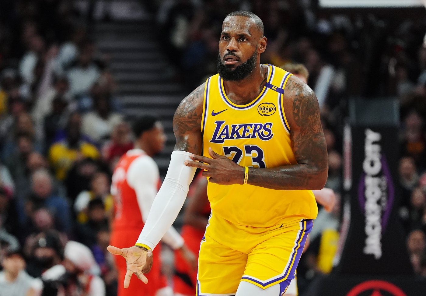 Davis and James have double-doubles as Lakers fend off undermanned Raptors 131-125 | iNFOnews.ca
