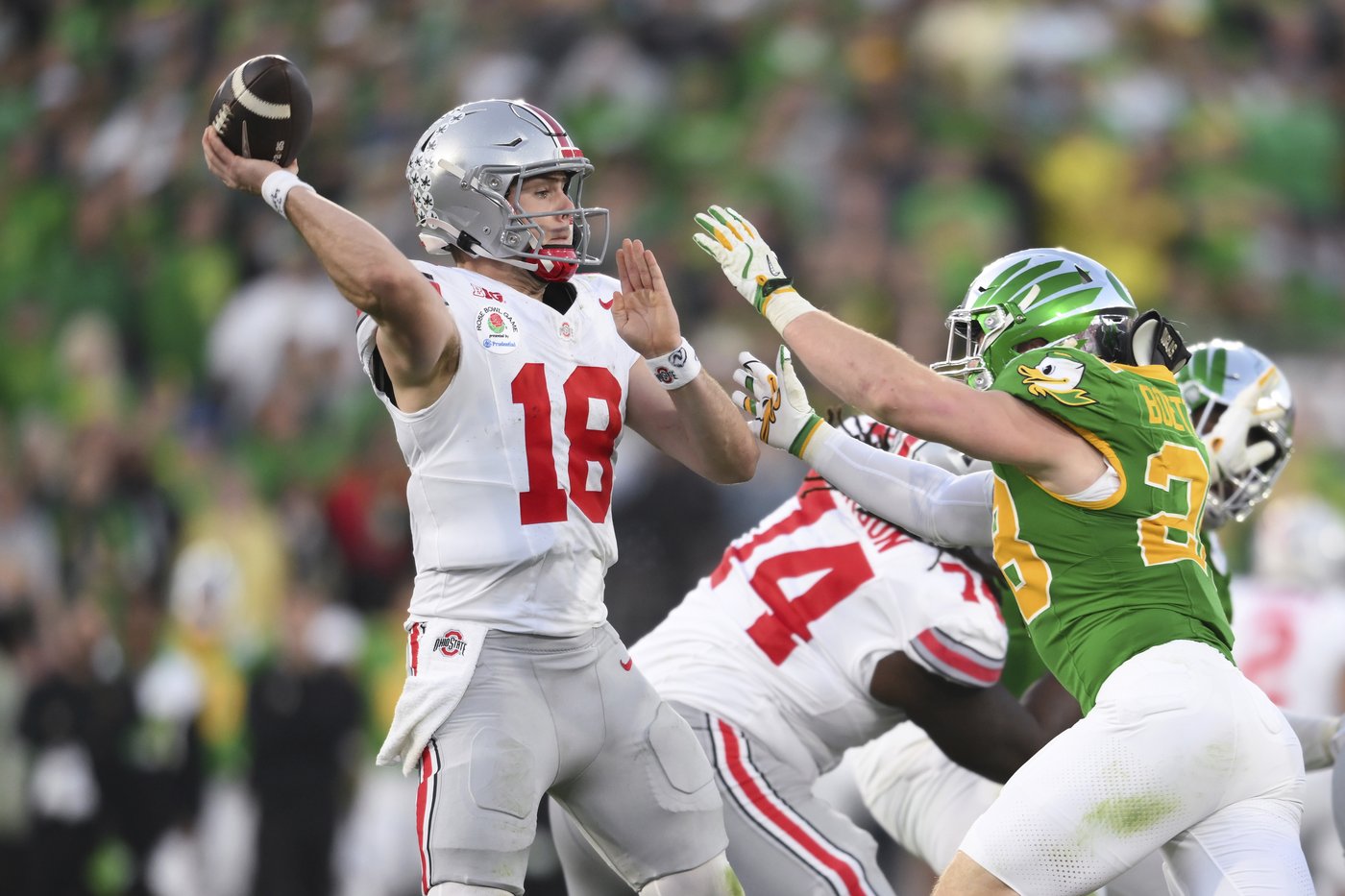 No. 6 Ohio State blasts top-ranked Oregon 41-21 in the Rose Bowl, advances to CFP semifinals | iNFOnews.ca