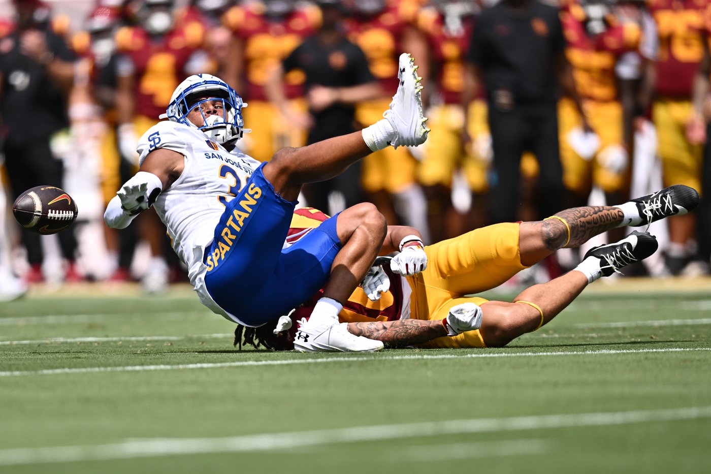 Jayden Maiava, new playmakers lead No. 14 USC to 42-26 win over San Jose State in season opener | iNFOnews.ca