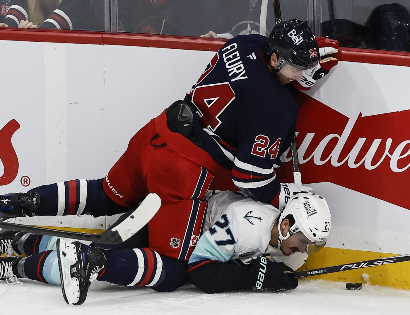 Seattle Kraken's 3-0 win over Winnipeg Jets a family affair for Lamberts, Fleurys | iNFOnews.ca