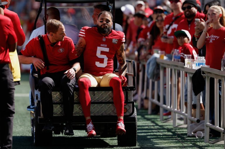 Receiver Mike Evans is ruled out for the 49ers with a rib injury | iNFOnews.ca