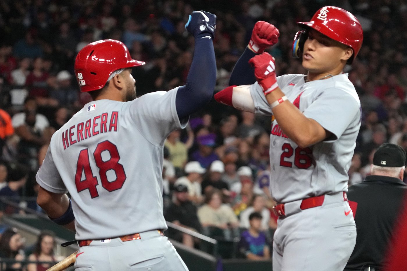 Wetherholt hits solo HR, Winn has 3 RBIs to lead the Cardinals past the D-backs 5-4 | iNFOnews.ca Wetherholt hits solo HR, Winn has 3 RBIs to lead the Cardinals past the D-backs 5-4 | iNFOnews.ca