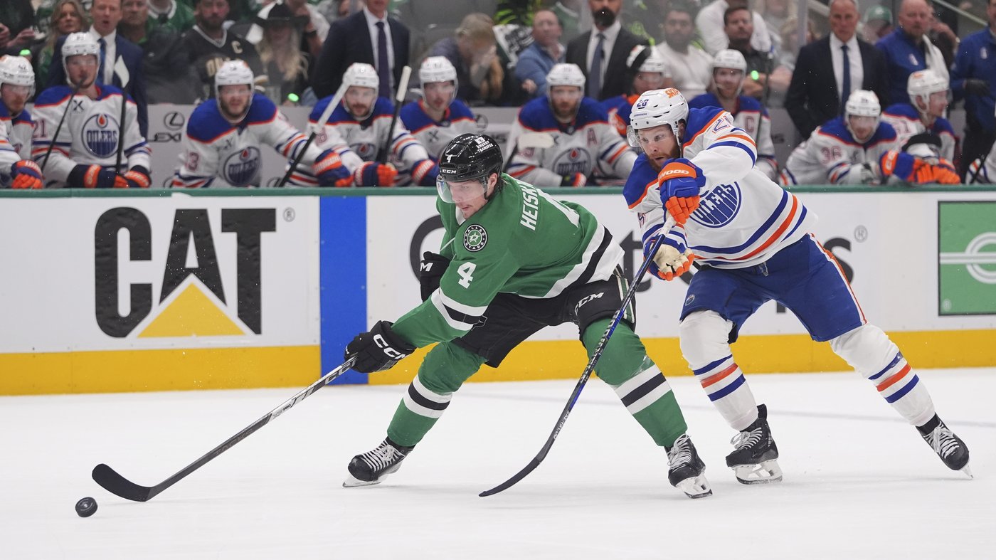 Third-period swoon costs Oilers in Game 1 of conference final against Stars | iNFOnews.ca